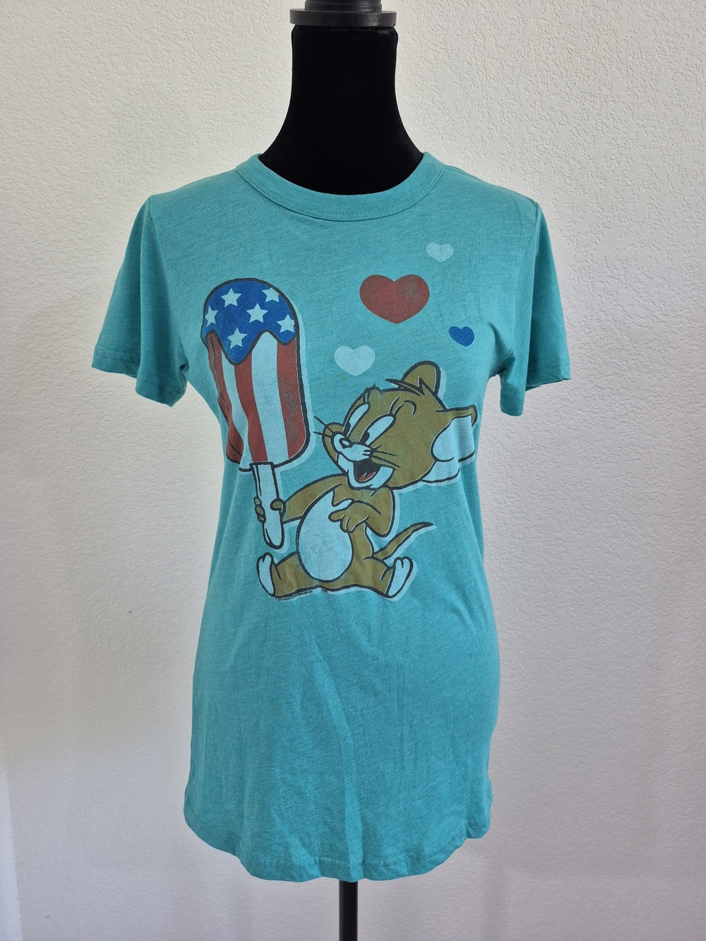Vintage Jerry Graphic Tee - Teal